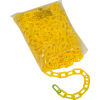 Global Industrial™ Plastic Chain Barrier, 2"x50'L, Yellow
																			