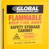 Global™ Bench High Flammable Storage Cabinet 22 Gallon Capacity
																			
