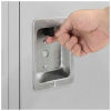 Fingertip Lift Latch on Double Tier Steel Lockers, School Lockers, Metal Locker, Storage Lockers, Student Lockers, Assembled Lockers