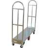 Wesco® Galvanized Steel Narrow Aisle Platform Truck 273291 60x16 1750 Lb.