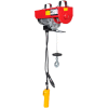 Mini-Electric Cable Hoist 400 Lb. Single & 800 Lb. Double Line Capacity