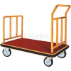 Aarco Deluxe Brass Luggage Platform Cart FB-1B 42 x 24