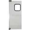 Chase Doors Light to Medium Duty Service Door Single Panel Gray 3' x 7' 3684NWS-MG