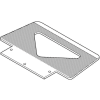 Optional Type WL Grooved Toe Plate 274169 for Wesco® LiftKar® SAL Stair Climbing Trucks