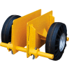 Adjustable Plate & Slab Dolly PLDL-ADJ-10FF 10" Foam-Filled 1000 Lb.