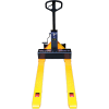 Yellow Jack-It™ Adjustable Fork Width Pallet Jack Truck 2200 Lb. Cap. KLS AP10-SL