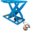 Bishamon® OPTIMUS Lift5K Power Scissor Lift Table 56x32 5000 Lb. Cap. Hand Control L5K-3256