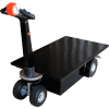 Battery Powered Traction Drive Platform Truck 750 Lb. Cap.