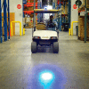 Global Industrial™ Blue LED Personnel Vehicle Pedestrian Safety Warning Spotlight
