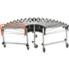 Portable Flexible & Expandable Conveyor - Steel Rollers - 175 Lbs. Per Foot
																			