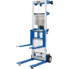 Global Industrial™ Lightweight Hand Operated Lift Truck, 500 Lb. Capacity Fixed Legs