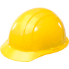 ERB 19762 Americana Hard Hat, 4-Point Pinlock Suspension, Yellow
