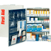 First Aid Only 90576 4 Shelf First Aid Kit w/Meds, ANSI Compliant, Class B+, Metal Cabinet