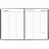 AT-A-GLANCE® Weekly Appointment Book, 11 x 8.25, Winestone, 2022-2023