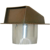 Speedi-Products Plastic Eave Vent EX-EVB 04 Brown 4"