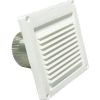 Speedi-Products Micro Louver Eave Vent EX-EVML 04 White 4"
