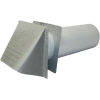 Speedi-Products Paintable Galvanized Hood EX-HPG 04 4"