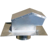 Speedi-Products Aluminum Roof Cap With Collar EX-RCAC 04 4" Collar