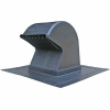 Speedi-Products Plastic Gooseneck Roof Cap EX-RCG 48 Collar Adapts to 4" & 8" Pipe