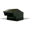 Speedi-Products Galvanized Roof Cap Flush EX-RCGF 04 Black 4"