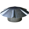 Speedi-Vent 9" Dia. Galvanized Umbrella Roof Vent Cap EX-RCGU 09