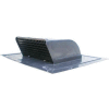 Speedi-Products Plastic Low Profile Roof Cap EX-RCLP 48 Collar Adapts to 4" & 8" Pipe