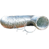 Speedi-Products Ul Transition Duct Kit With Spring Clamps EX-TDK 425 4" X 5'