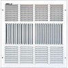 Speedi-Grille Ceiling Or Wall Register With 4 Way Deflection SG-1616 CW4 16" X 16"