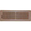 Speedi-Grille Brown SG-414 FLB Floor Vent Register With 2 Way Deflection 4" X 14"
