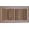 Speedi-Grille Brown SG-610 FLB Floor Vent Register With 2 Way Deflection 6" X 10"