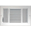 Speedi-Grille Ceiling Or Wall Register With 3 Way Deflection SG-612 CW3 6" X 12"