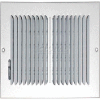 Speedi-Grille Ceiling Or Wall Register With 2 Way Deflection SG-88 CW2 8" X 8"