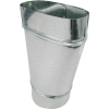 Speedi-Boot Oval To Round Straight Boot SM-OTRS 05 5"