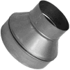 Speedi-Products Galvanized Plain Reducer SM-RDP 87 8" X 7"