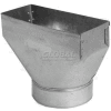 Speedi-Boot Stack Range Hood Straight Boot SM-RH3107 SB 3.25" X 10" X 7"