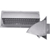Speedi-Products Range Hood Wall Vent 3.25" X 10" EX-RHVBR 310 Dark Brown