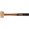 ABC Hammers ABC4BW 4 lb. Non-Sparking Brass Hammer, 15" Wood Handle