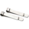 Acco® Bankers Clamps, 5-3/4" Length, 1/2" Sheet Capacity, Silver, 2/Pack