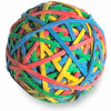 Acco® Rubber Band Ball, 275 Assorted Color Bands, 1 Each