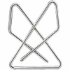 Acco® Ideal Butterfly Clamps, Small, Silver, 50/Box