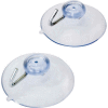 Acco® Suction Cup with Hook, 1-3/4" Hook, 2/Pack