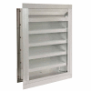 Combination Louver / Damper with Flange 48"W x 54"H - ACL-F-48x54