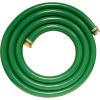 1-1/2&quot; x 20' Green PVC Water Suction Hose Assembly Coupled w/ M x F Aluminum Short Shank Fittings