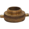 2-1/2" FNST x 1-1/2" MNPT Brass Hydrant Adapter