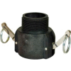 1-1/2" B Polypropylene Cam and Groove Coupler x Male NPT
