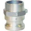 8" Dia. Type F Aluminum Spec Cam and Groove Adapter x Male NPT