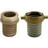 1-1/2" Aluminum Coupling Set Male & Female Short Shank Pair