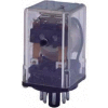 Advance Controls 105884, Relay, 97 Series, H Duty, DPDT, Blade Terminal, Octal, Push Test, 24 VDC