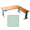 Accella™ Height Adjustable Right Return Desk - Gray