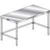 Aero Manufacturing 1TSX-3672 14 Gauge Workbench 304 Stainless Steel - 72"W x 36"D